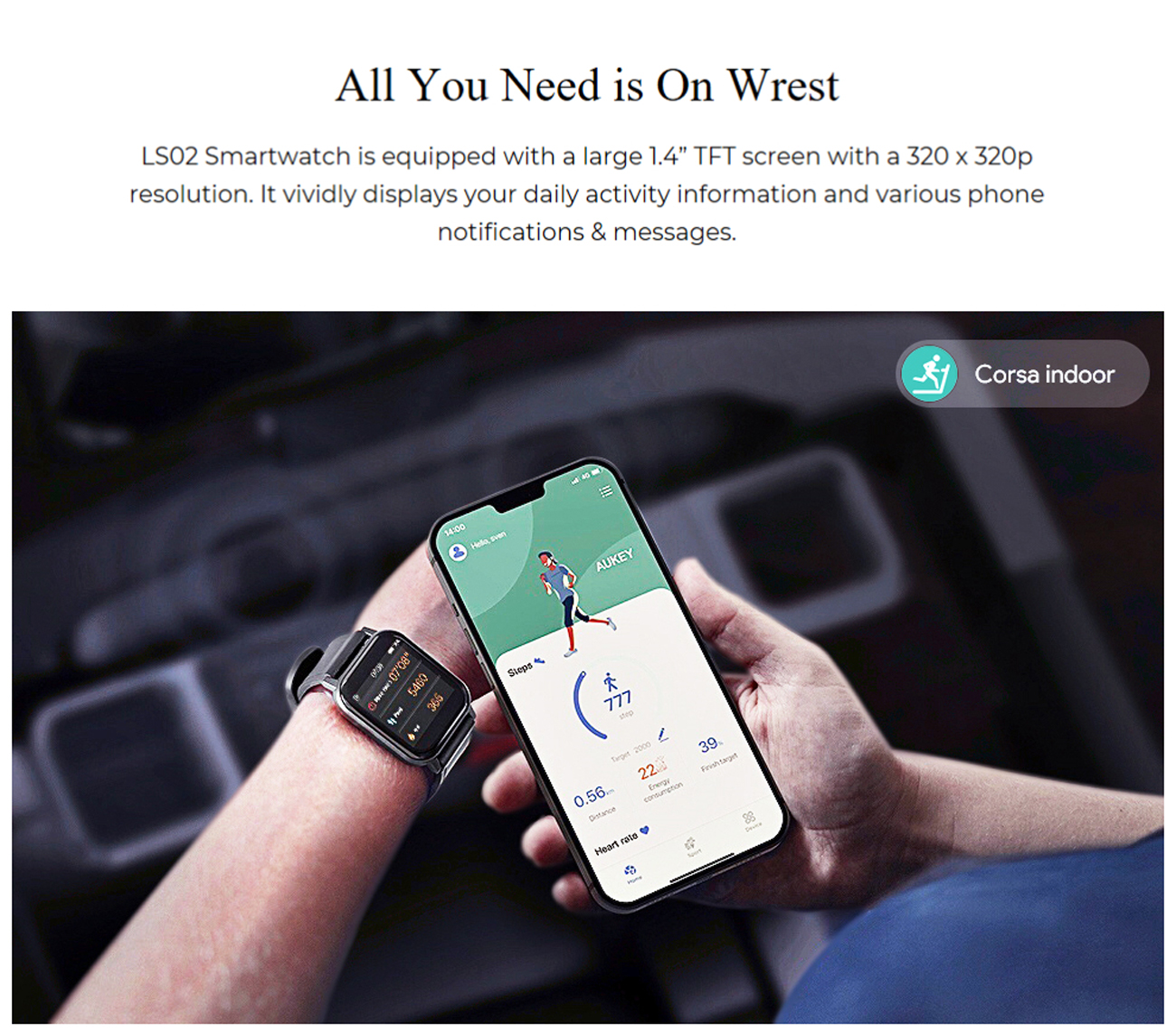 AUKEY LS02 Smartwatch